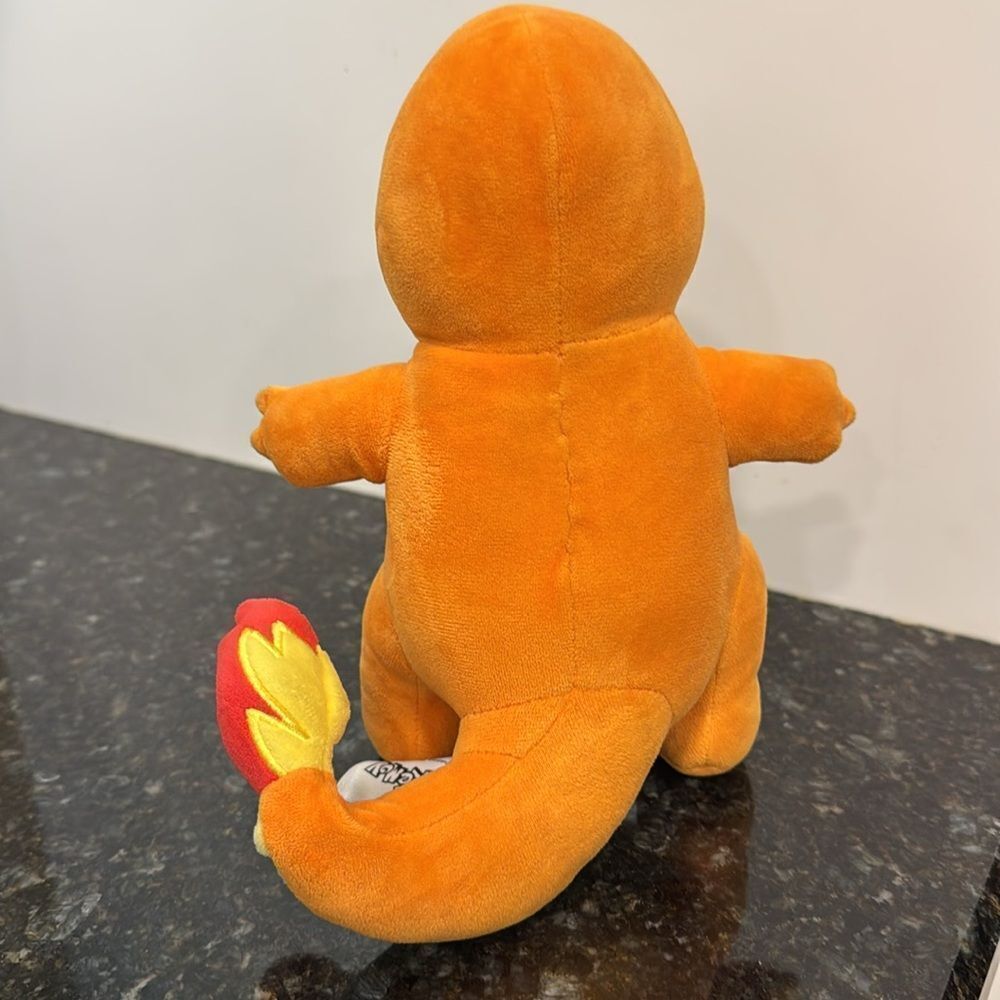 Pokemon Charmander Plush 9” Smiling Wicked Cool Toy Plushie Stuffed - Picture 4 of 8